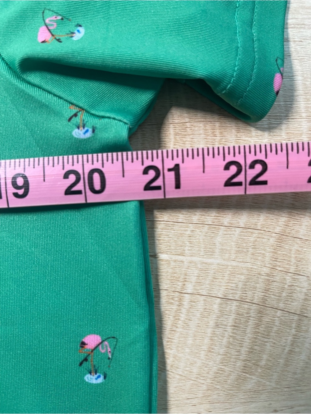 RLX Ralph Lauren Men Green Flamingo Fishing Print Golf Polo Shirt M NEW - Picture 12 of 14